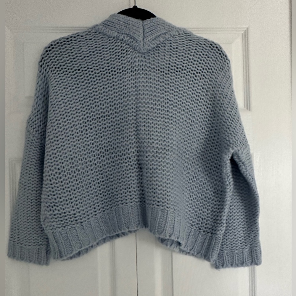 Aqua Button Down Sweeter Jacket - image 2